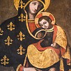 Dipinto della madonna con il bambino - Fiamignano (Lazio)